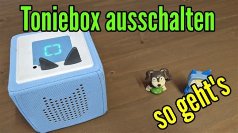 toniebox ausschalten